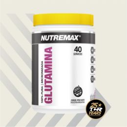 Glutamina pura %100 micronizada Nutremax® - 200 g